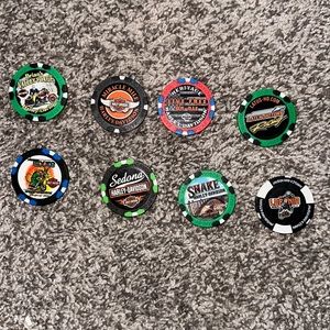 Harley-Davidson Poker Chip Lot